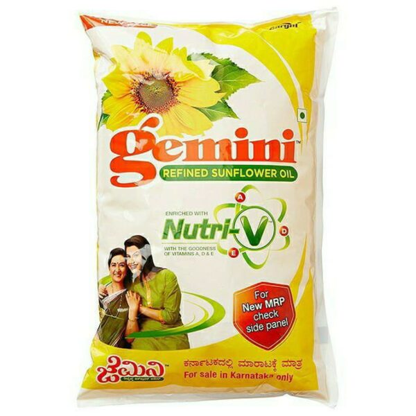 gemini sunflower oil 870g