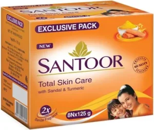 Santoor Sandal Turmeric Soap